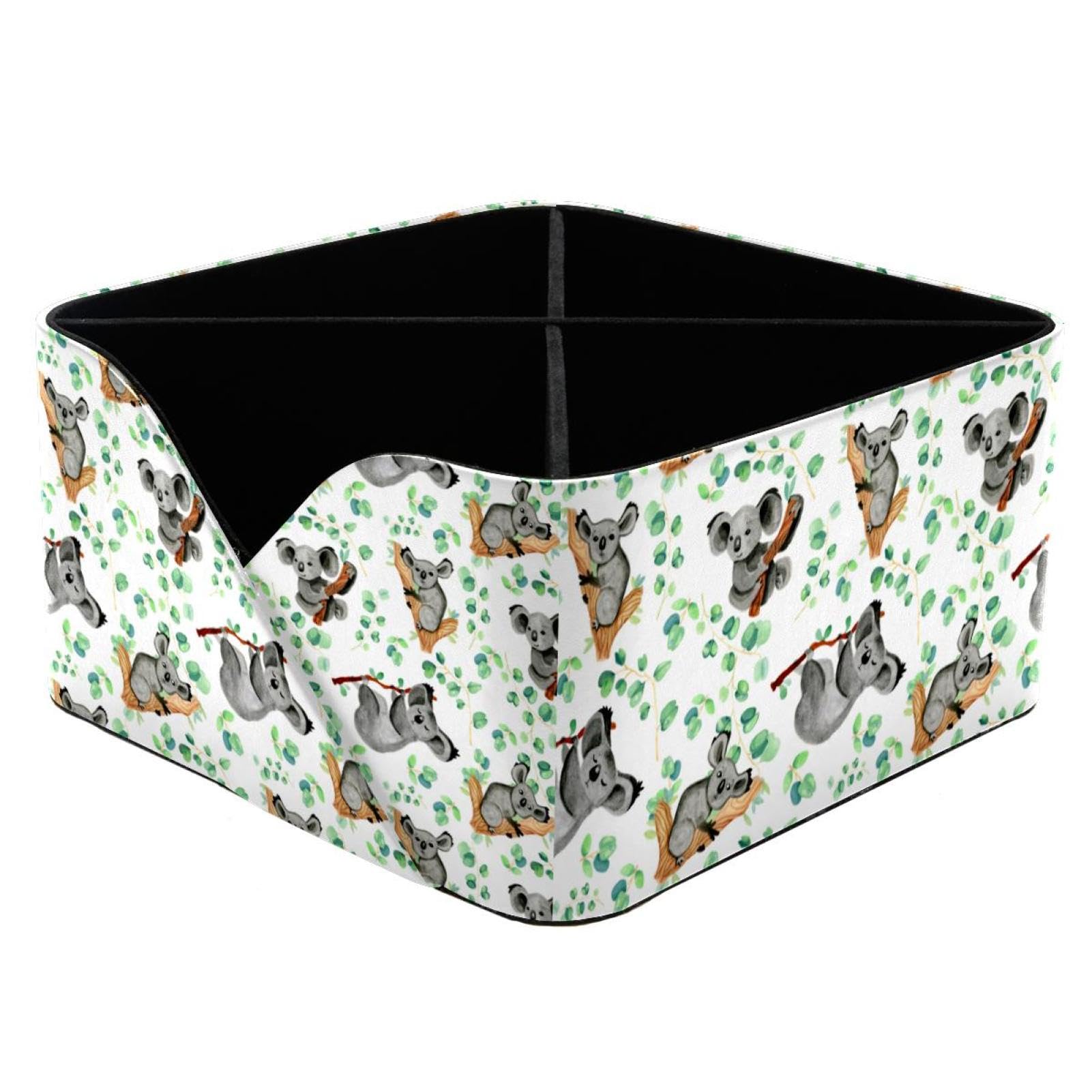 Organiseur de bureau aquarelle koalas pour ranger la maison