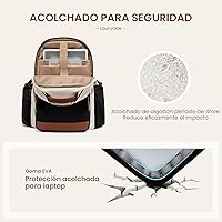 Vista 4 de LOVEVOOK Mochila para laptop para mujer, 15,6 pulg.