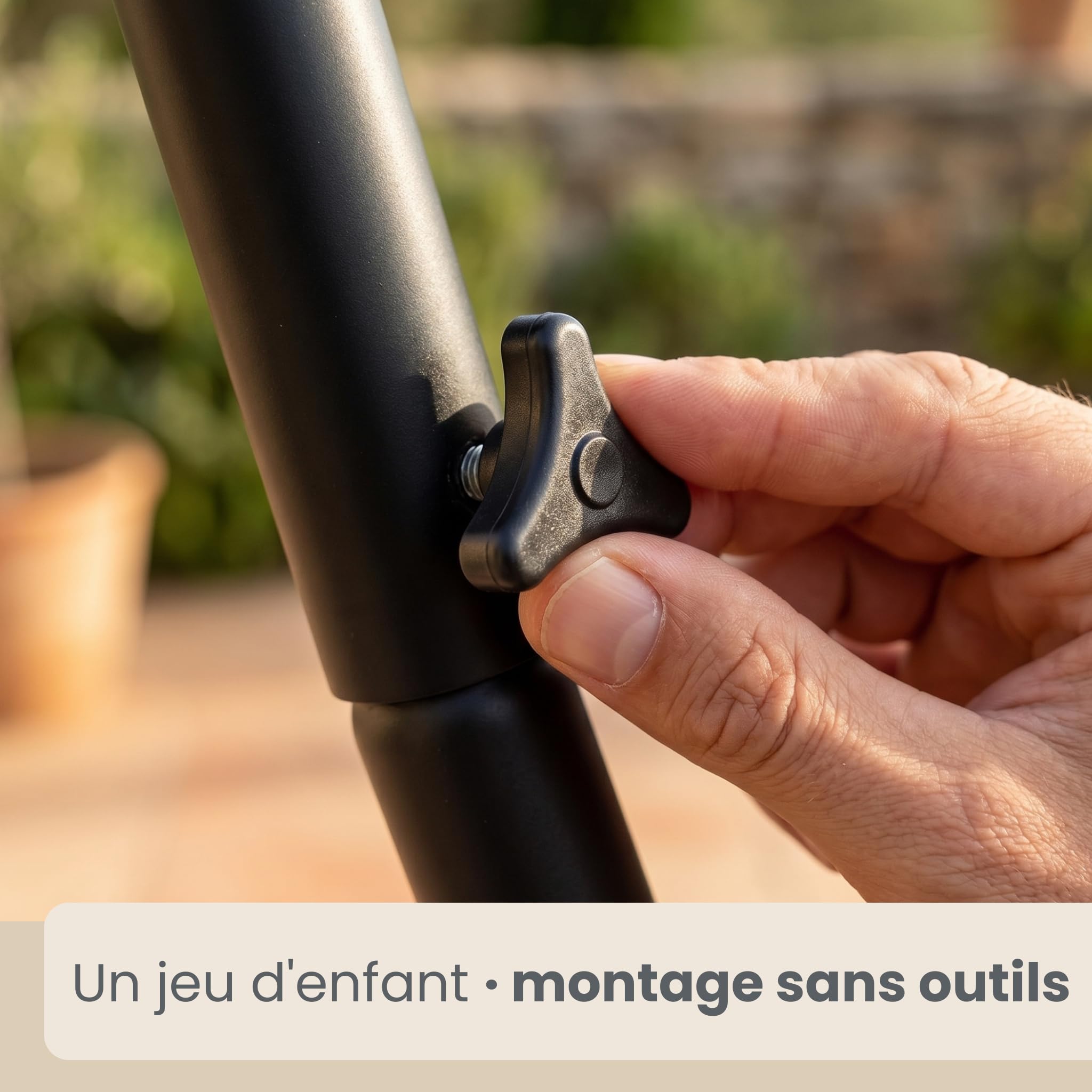 AMANKA Jusqu'à 150kg : Support pour Fauteuil Suspendu - 210cm Support Chaise Suspendue - Cadre Aesthetic pour Fauteuil de Jardin Siege Suspendu Fauteuil a Suspendre - Support Sac de Frappe sur Pied