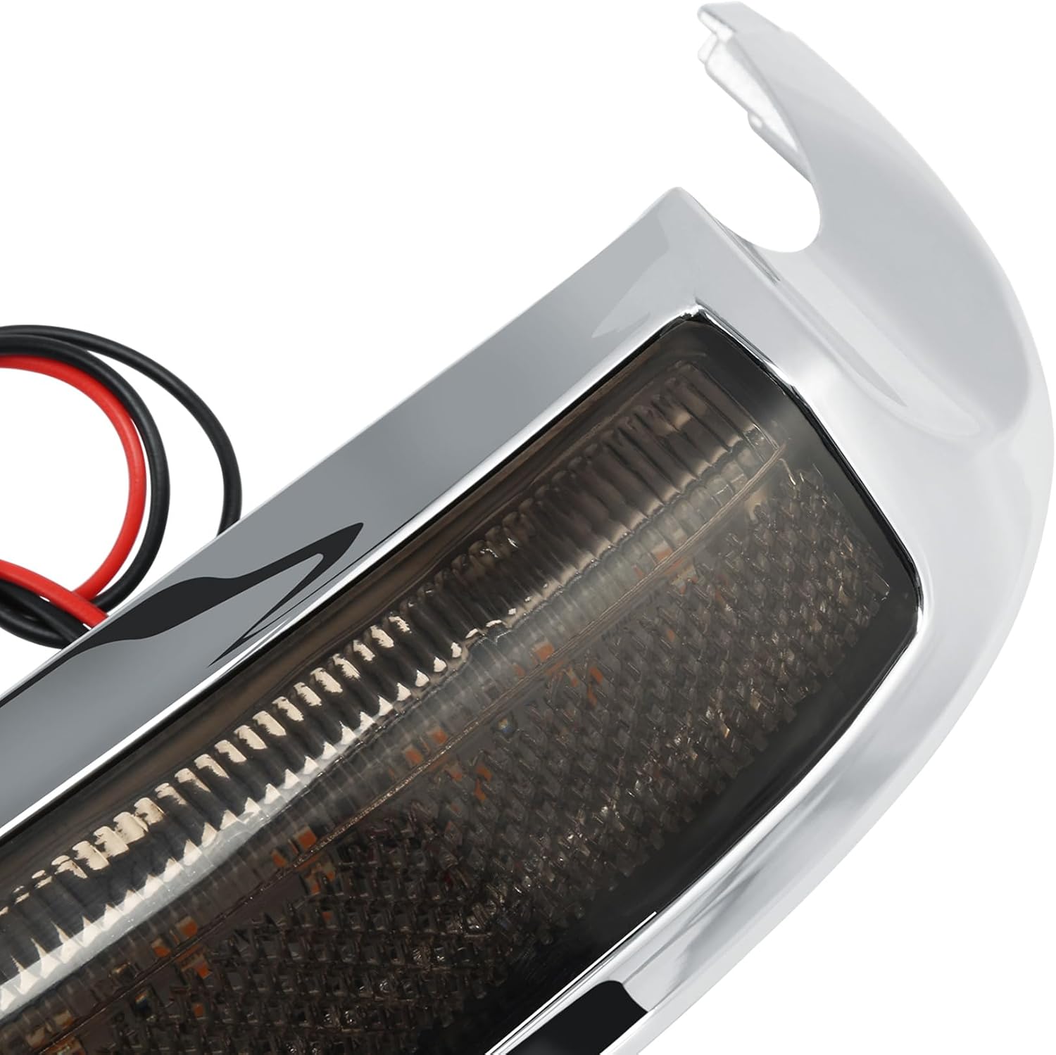 TCMT Front Fender Tip Smoke Lens For Harley Electra Glide Ultra Limited FLHTK 2014-2023 Ultra Classic FLHTCU 2014-2019 Ultra Limited Low FLHTKL 2015-2019 Tri Glide Ultra Classic FLHTCUTG 2014-2023