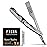 Facn Straight Razors for Men - Professional Barber Straight Edge Razor Kit with 100 Blades, Classic Stainless Steel Barbero Shaver for a Smooth & Precise Shave, Premium Barber Razor for Men\'s Shaving