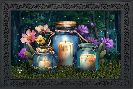 Briarwood Lane Be a Light Jars Doormat