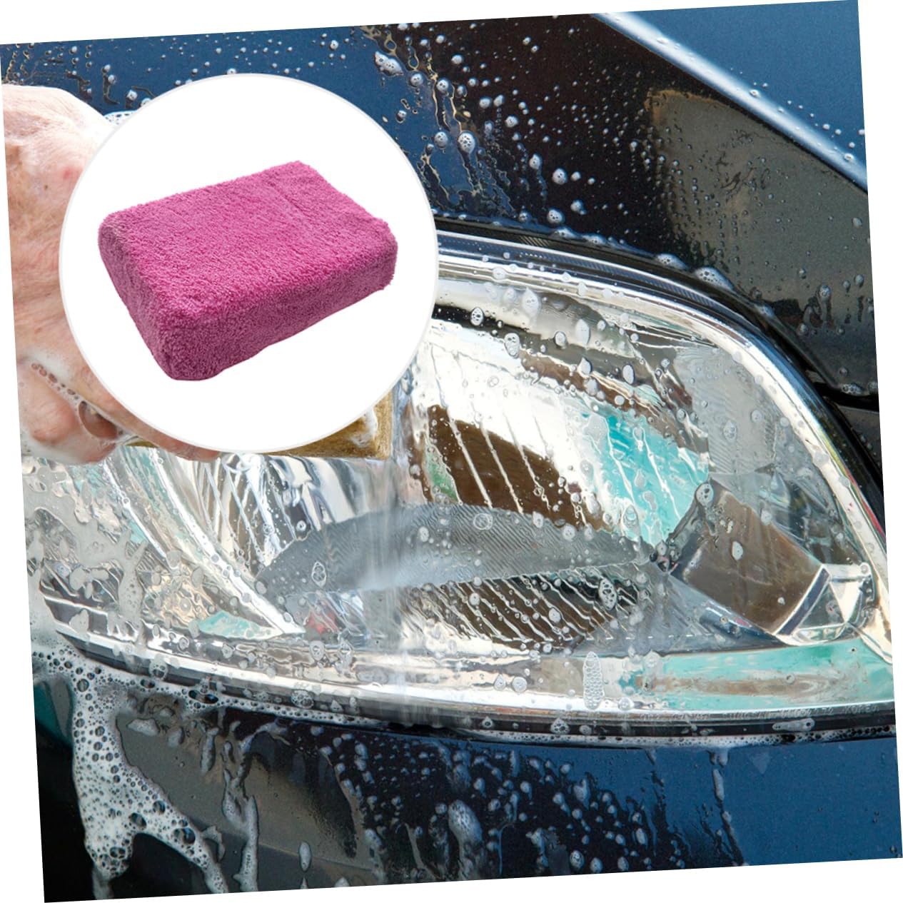 Durable Car Washing Sponge Premium Multi Functional Cleaning Tool for Cars Kitchens and Bathrooms Super Absorbent Soft Material Scratch Use