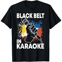 Black Belt In Karaoke - Funny Filipino Videoke Philippines T-Shirt