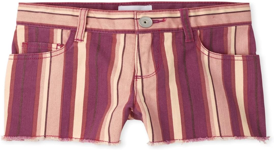 The Children's Place Girls' Twill Pull on Shorts