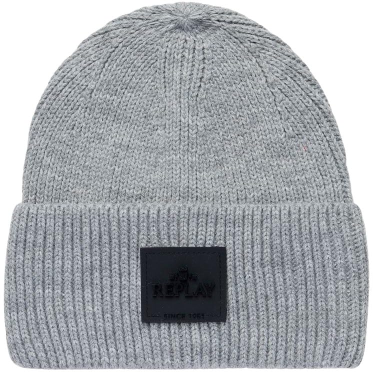 Bonnet femme Replay Aw4327 en maille douce chaud pour hiver