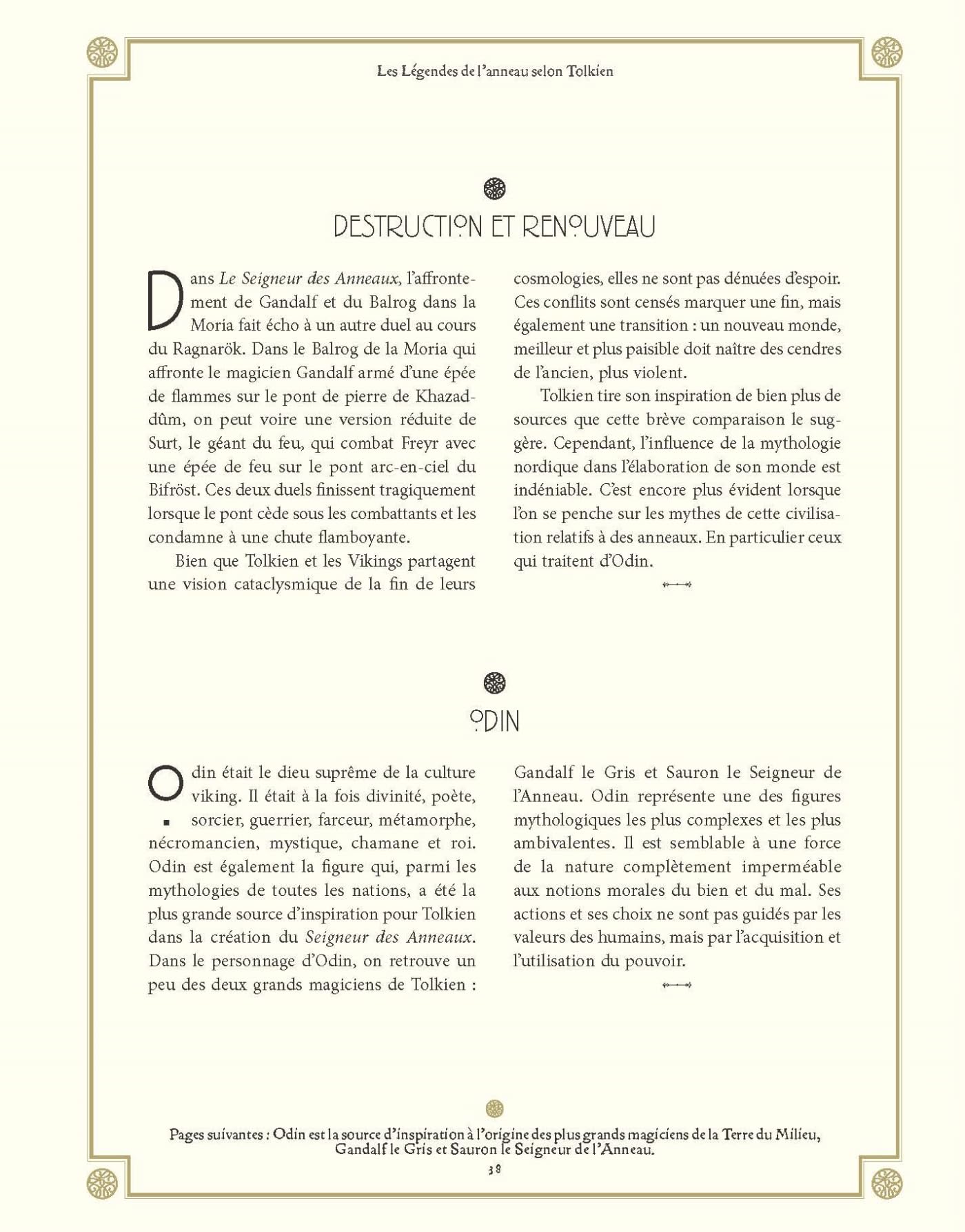 Les légendes de l'Anneau selon Tolkien - Collector