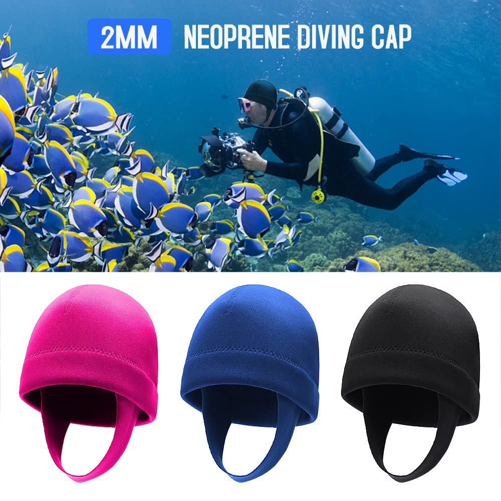 Cagoule De Plongee - Limics24 - Combinaison Capuche 1Mm/3Mm Néoprène