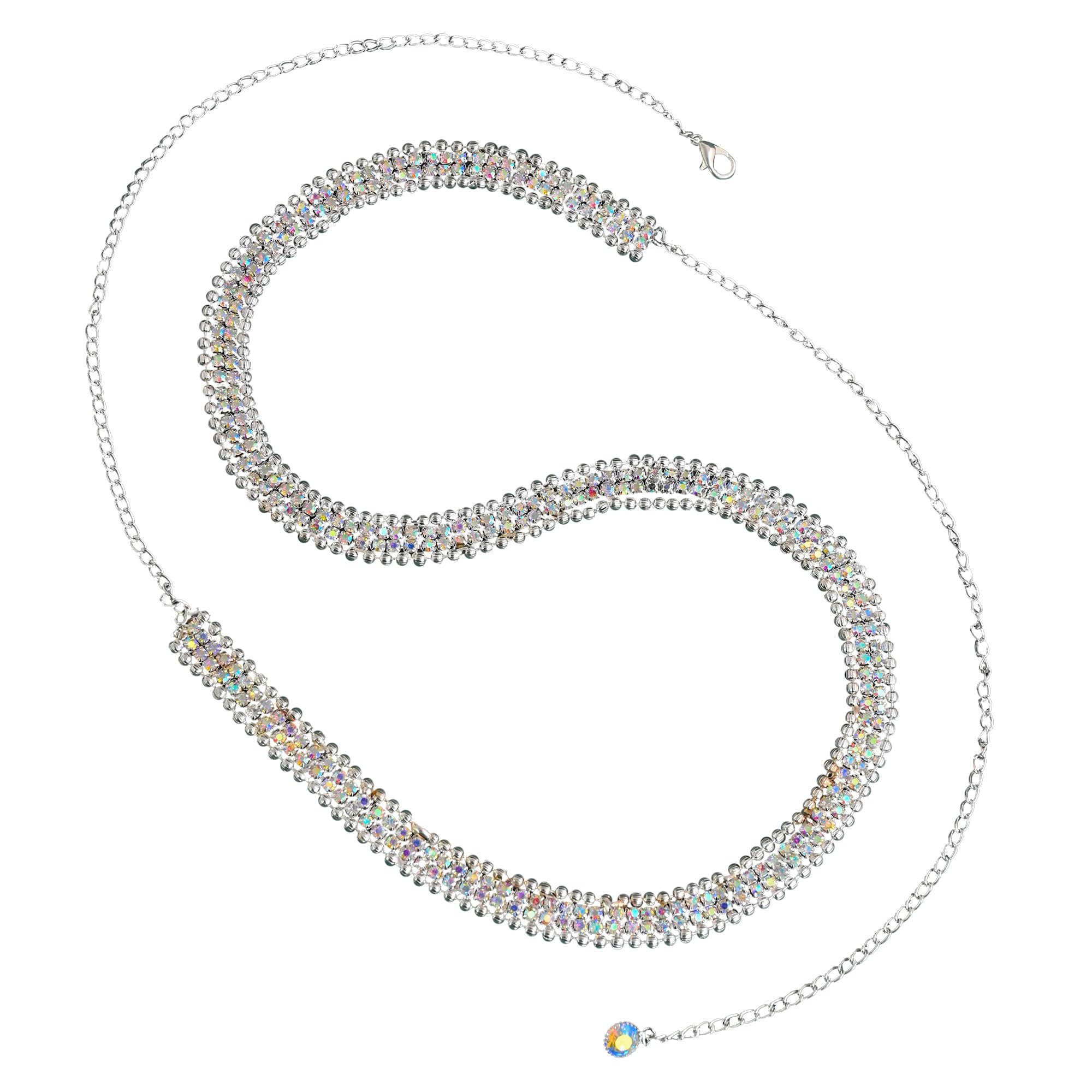 VAMA Traditional Silver Plated Crystal Stone Beads Waist Hip Belt belly Body Chain Kamarchain karddhani Kamar bandh Saree Vaddanam Kamarband for Girls & Women (B0DBV3NL9Q) Amazon Price History, Amazon Price Tracker