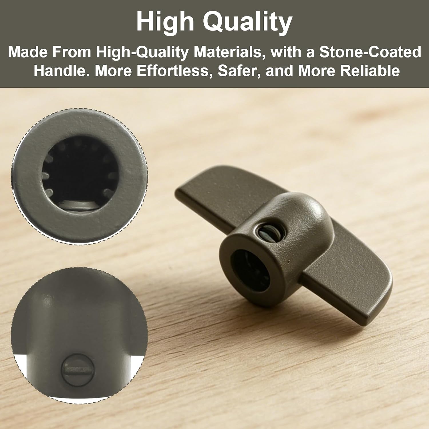 3/8" Operator Handle Window Crank Handle Replacement 2 Pack