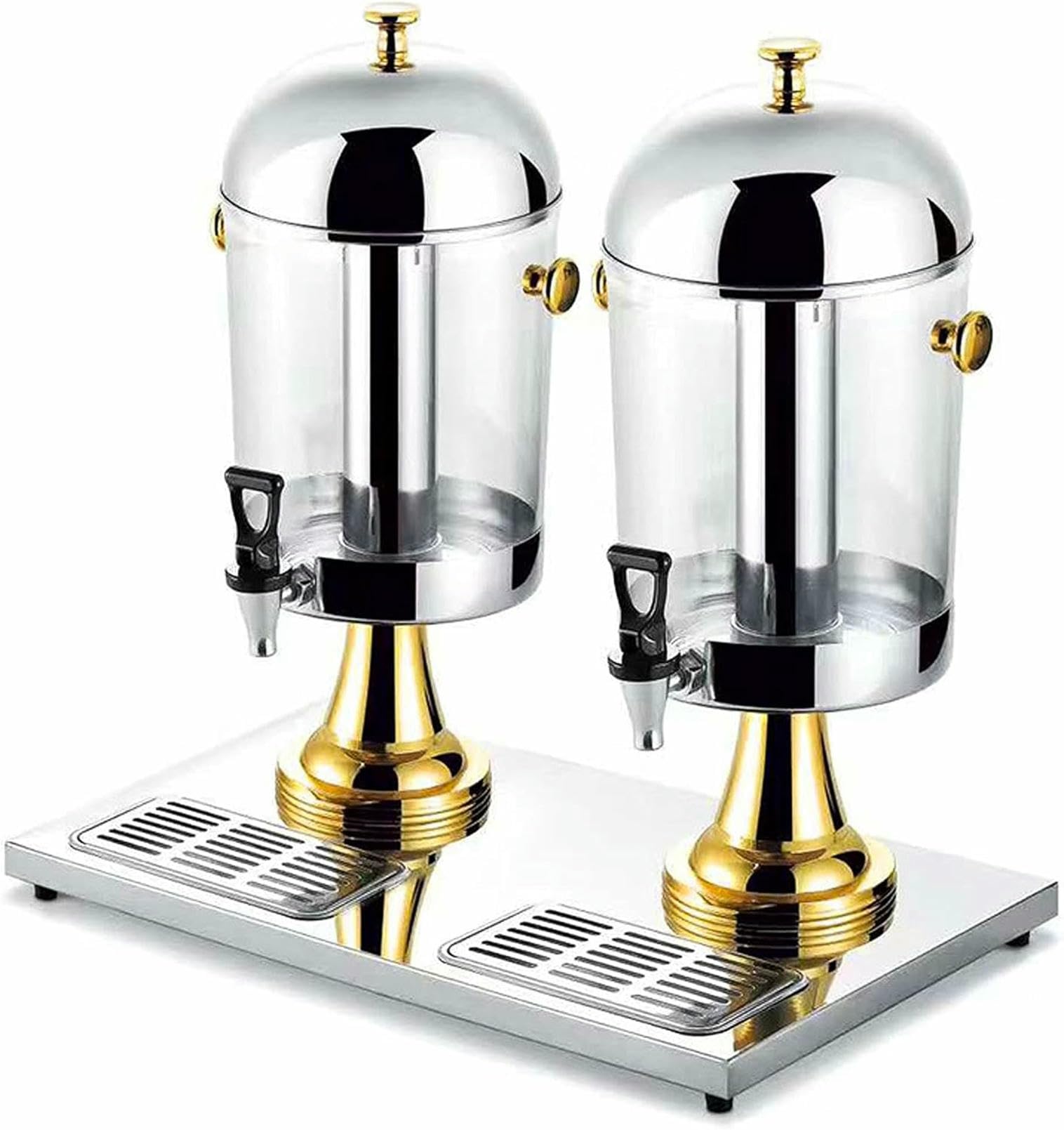 Urna Chafer, Urna Chafer per caffè, Dispenser per Bevande Calde E Fredde, Dispenser per Succhi di Frutta 8/16/24L, Dispenser per Bevande per tè Freddo in Acciaio Inossidabile Attrezzato