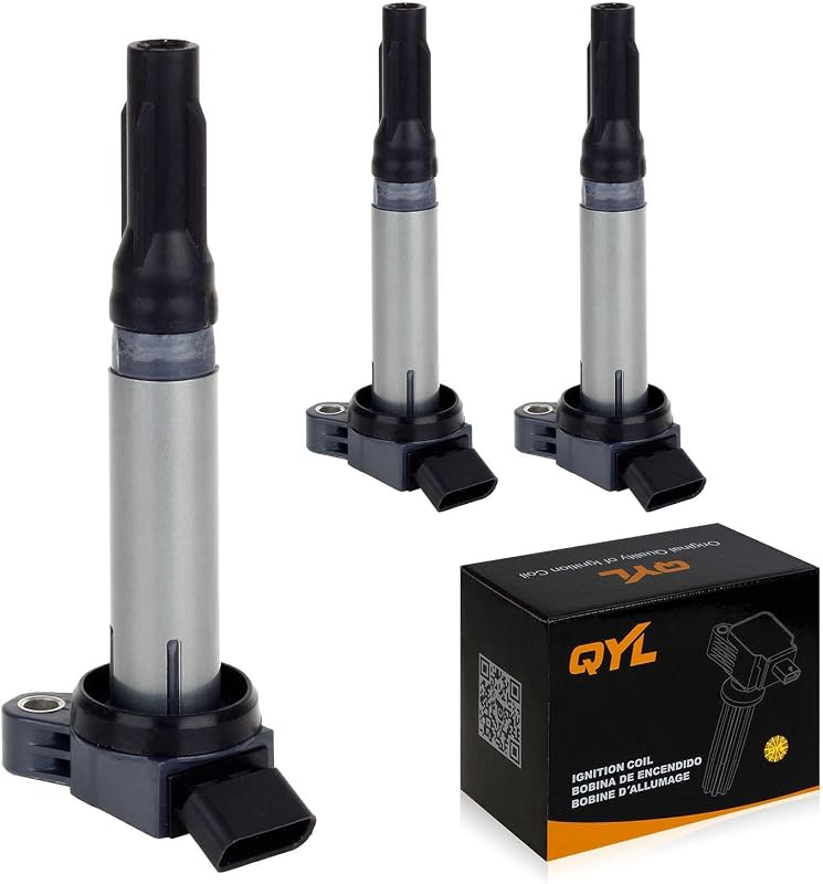 Bobina de ignição QYL para Toyota, Lexus e motor 3.5L V6 – Conjunto com 3 unidades