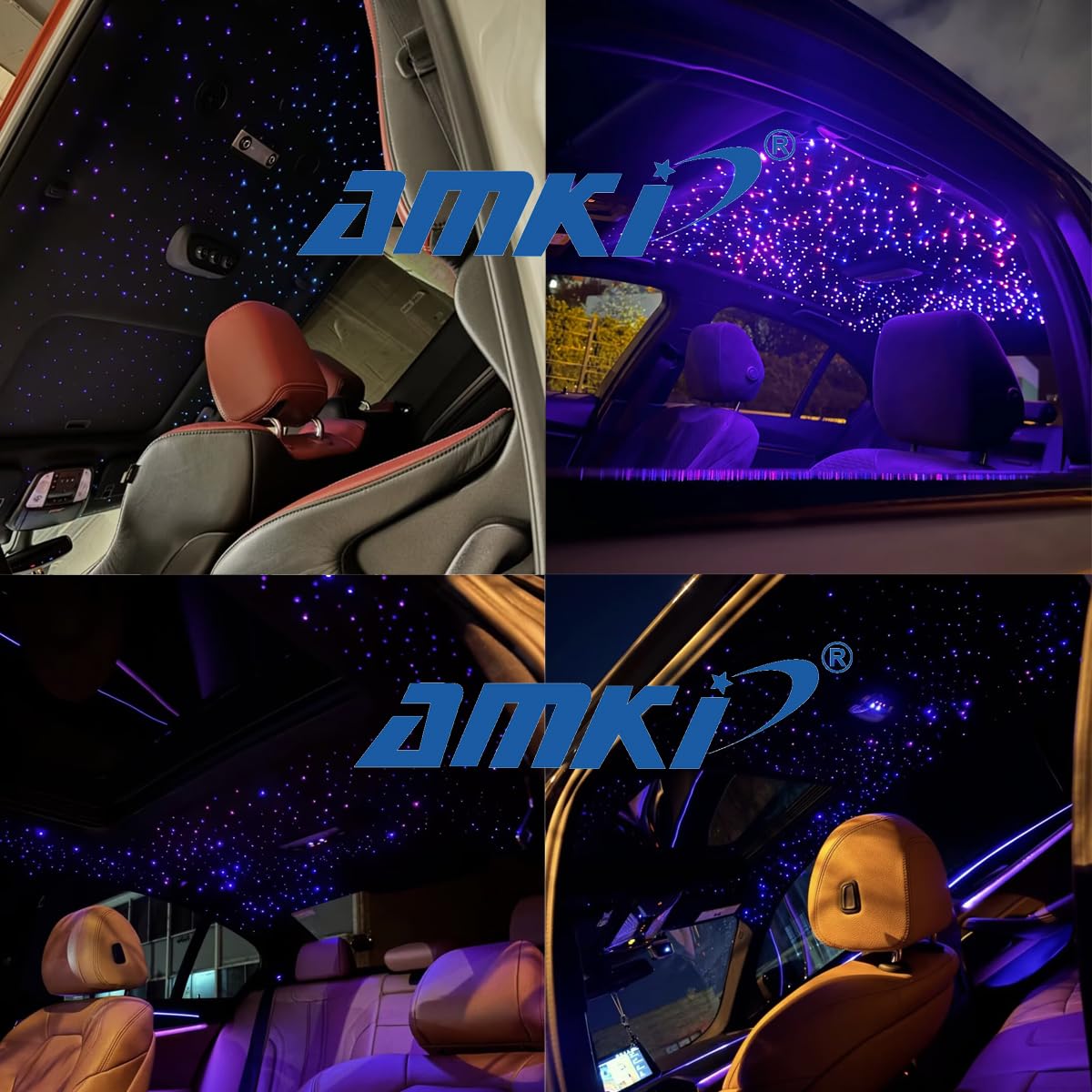 Amazon.com: AMKI 16W Starlight Headliner Kit Twinkle+Sound