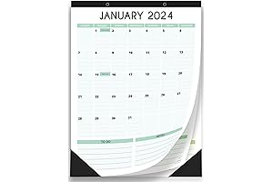 StriveZen Extra Large Fridge Calendar 2024-2025: Plan Your Life in Style!