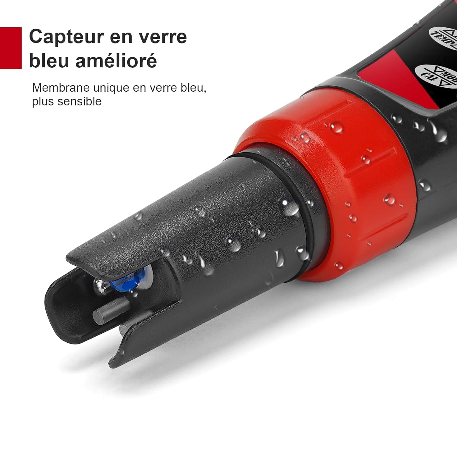 UIUZMAR pH-mètre numérique pH TDS EC mètre pour solution nutritive hydroponique pH et EC mètre avec écran LCD TDS testeur d'eau pH PPM mètre pour installation DWC tente de culture aéroponique culture