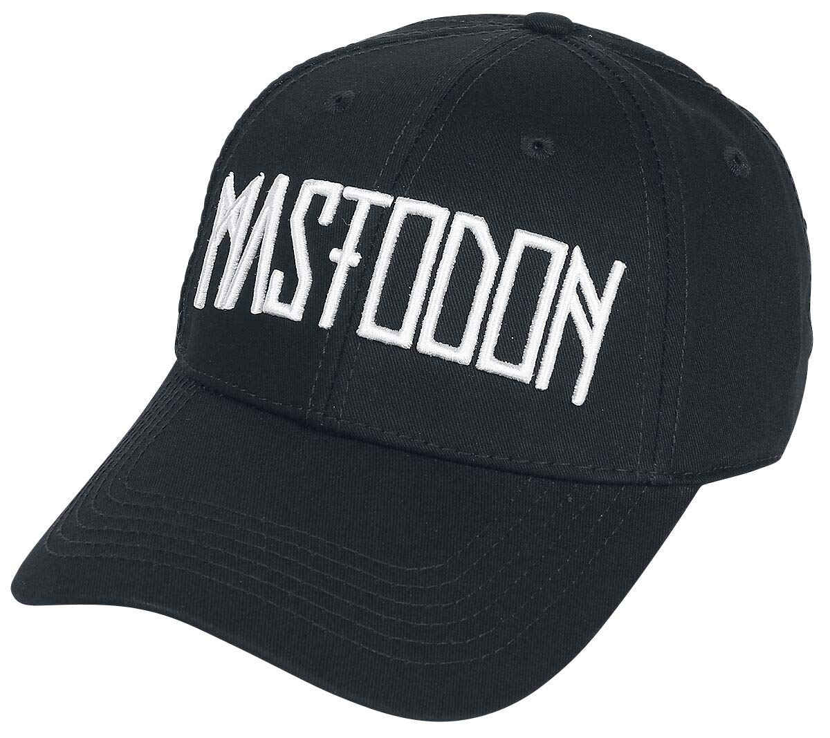 Mastodon Logo - Baseball Cap Cap Black