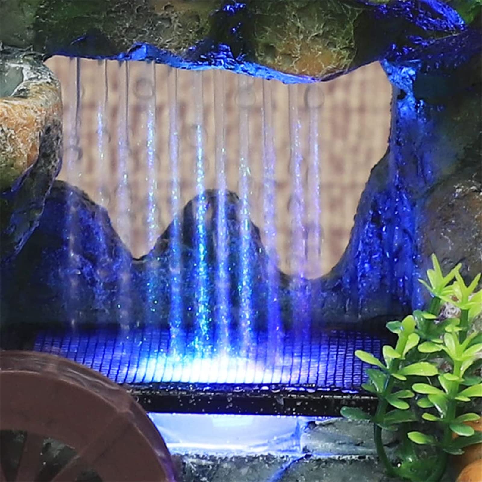 Amazon.co.jp: インテリア卓上噴水ラミネート樹脂禅屋内噴水ミニ水噴水