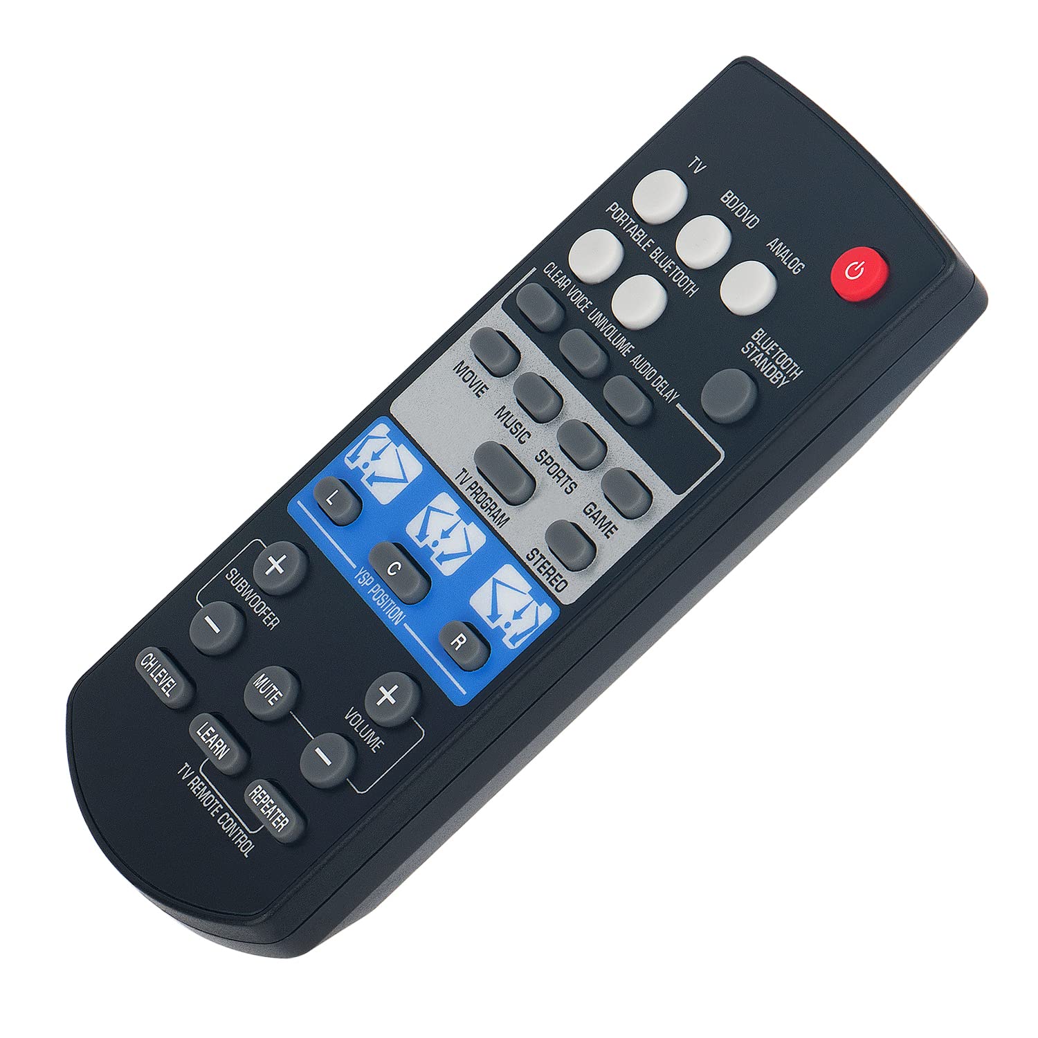 VINABTY FSR80 ZG80760 Telecomando Di Sostituito Adatto Per Yamaha FSR80
