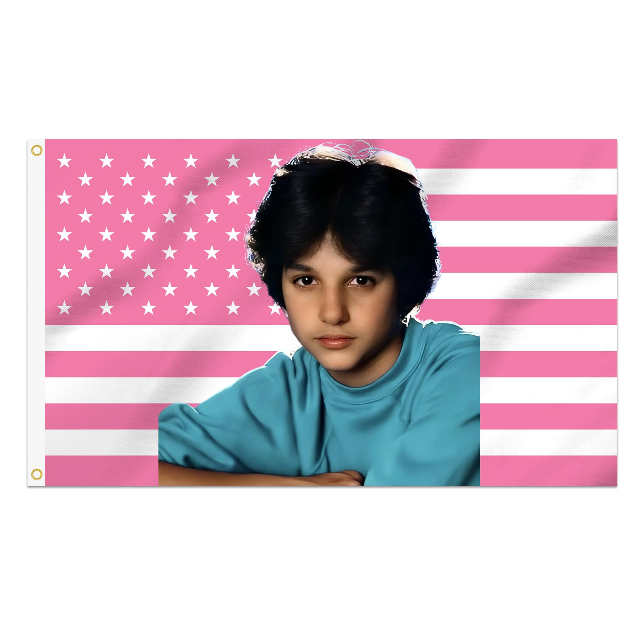 3x5 Foot Ralph Decorative Macchio Flag with 2 Brass Grommets for Indoor Outdoor, Double Stitched, Wall Hanging Tapestry Room Decor, College Dorm