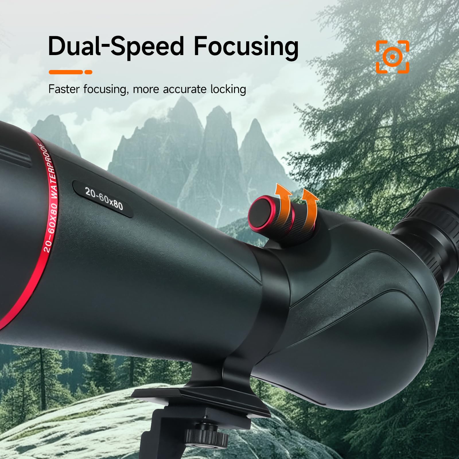 Amazon.com: SVBONY SV406 20-60x80 Spotting Scope with Tripod, HD