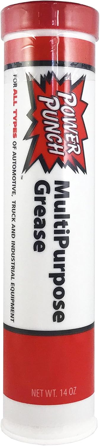 POWER PUNCH MPG15 Waterproof Multi Purpose Grease, 14 fl. oz, 1 Pack