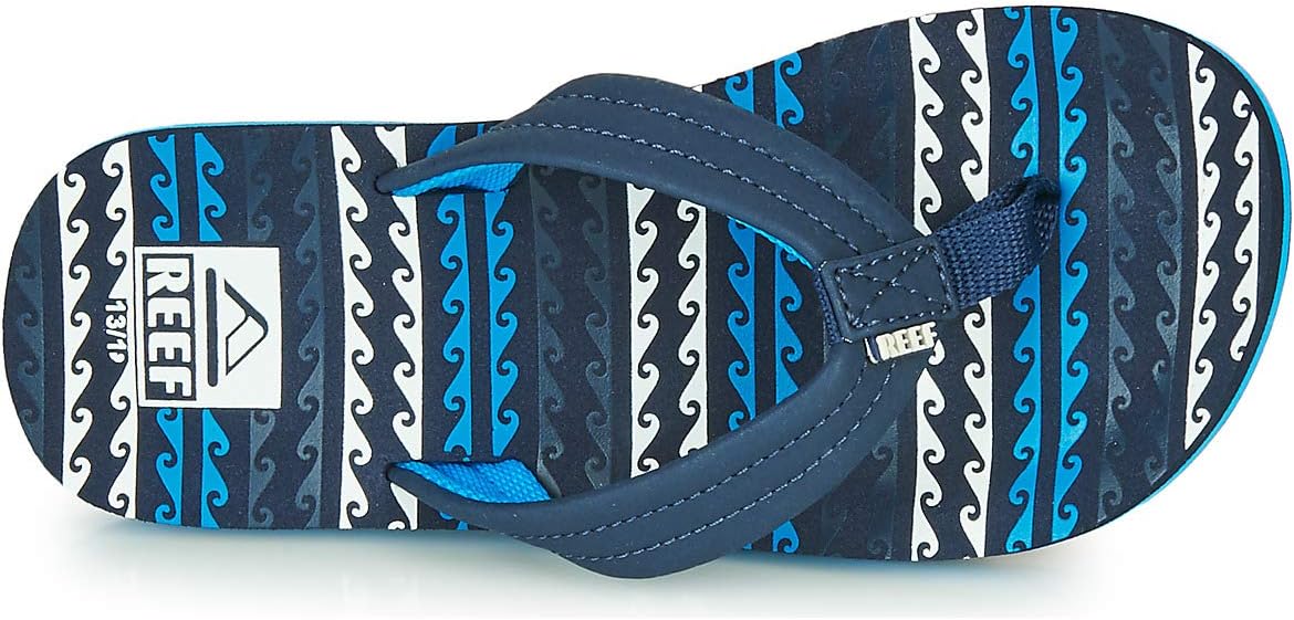 Reef Kids Ahi Kids Sandals 2-3 D(M) US Men Water Blue