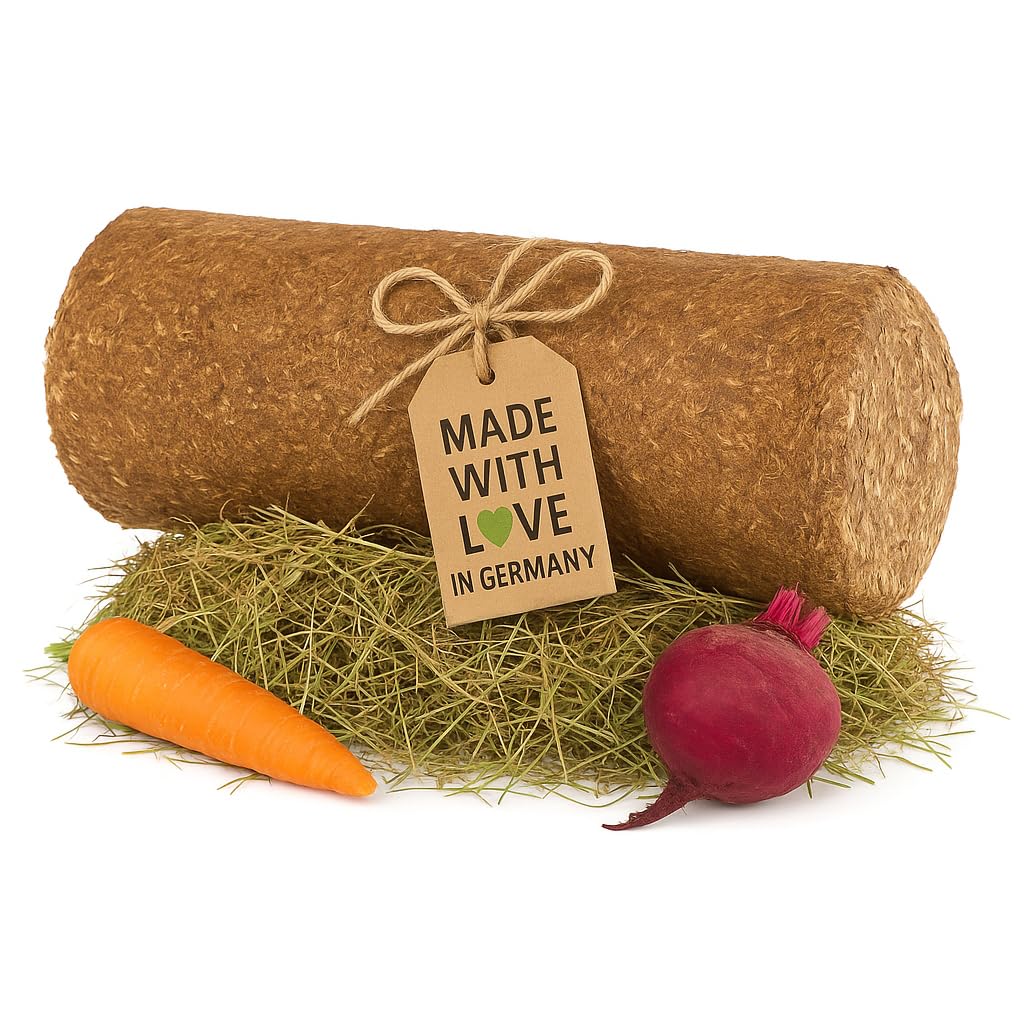LAX Wiesenprodukte Knusperstangen für Pferde 3 kg (4 Stangen) – Getreide- & melassefreie Raufutter-Snacks mit Heu & Gemüse – Gesundes Ergänzungsfuttermittel & Pferdeleckerli