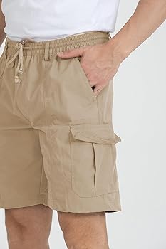 Pantalone Cargo Kendindza - Cotone Ed Elastan, Vita Alta, Tasche, Comodo Per Sport E Casual - Foto 12