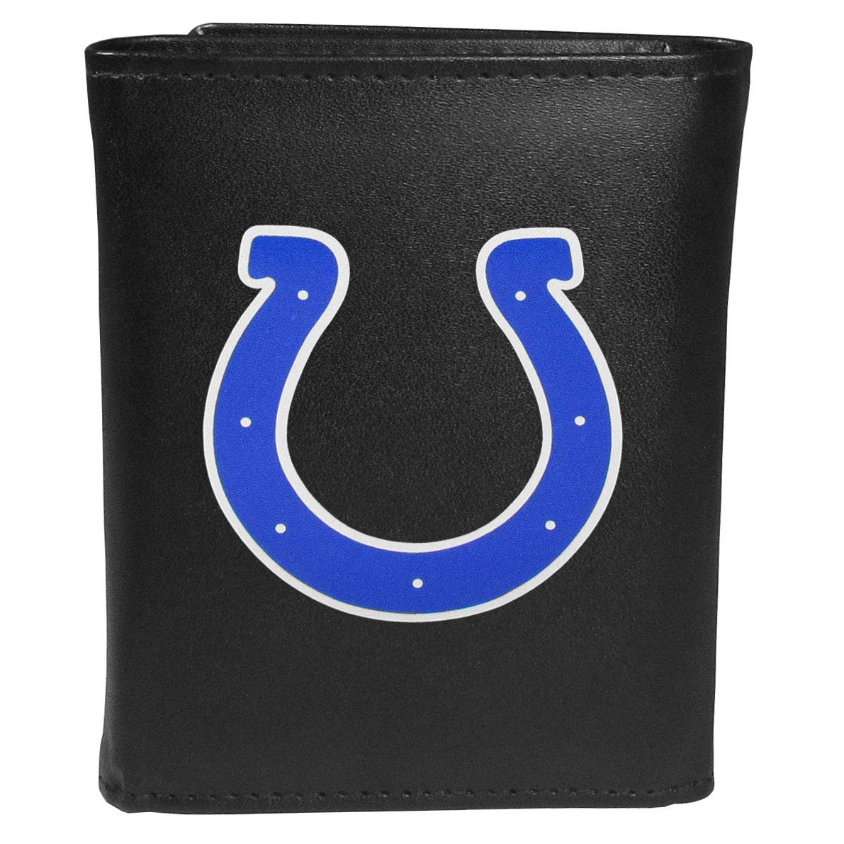 Siskiyou Sports NFL Indianapolis Colts Leather Tri-fold Wallet & Key Organizer, One Size, Black