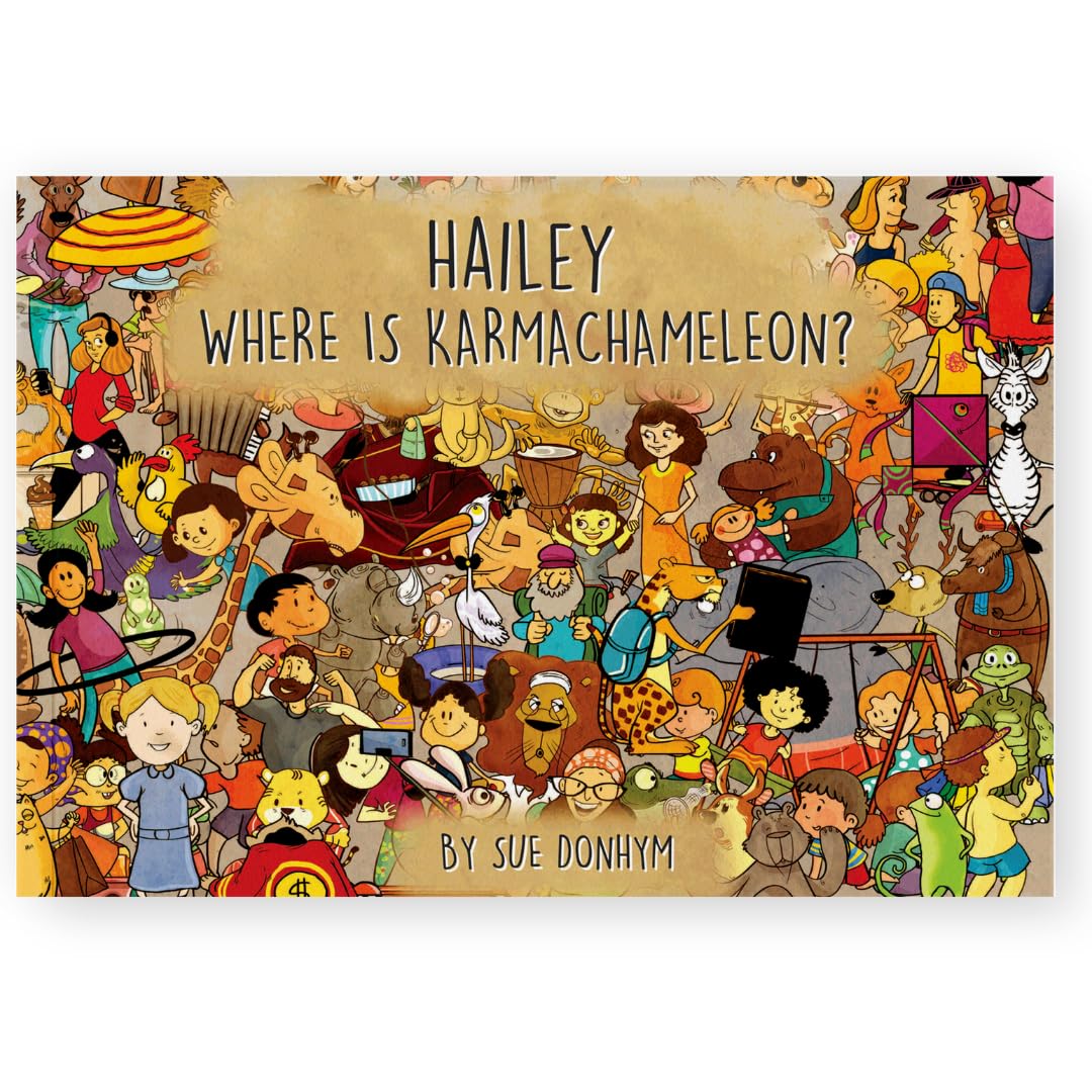 Can Your Child Find The Karma Chameleon - Personalized Seek & Find Gift-image-31