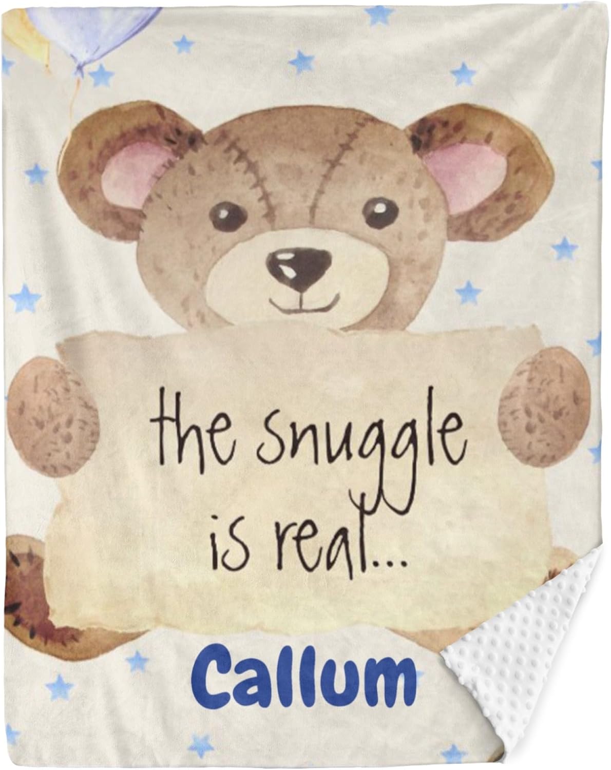 Personalized Baby Blanket Super Soft Blanket, Personalized Baby Blanket with Name Custom Baby Blanket Personalized Baby Gifts,Gift for Baby