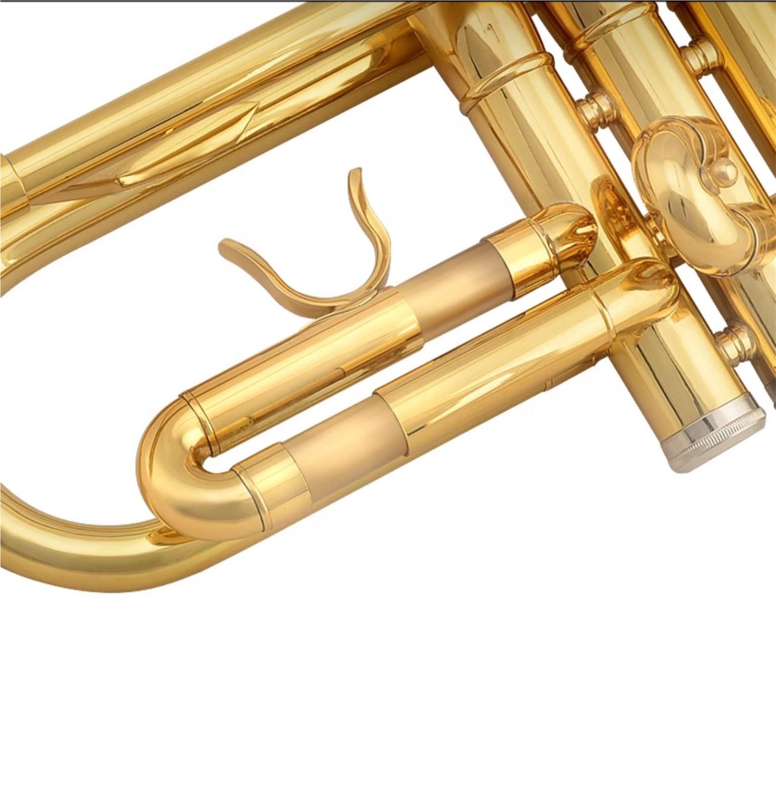 Ensemble Di Trombe Standard Tromba In Sib Strumento Per Principianti Per Adulti Tubo In Ottone Laccato Oro