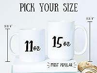 Vista 6 de Feliz Cumpleanos Ryker Mug Spanish Happy Birthday Personalized Name Gift Coffee Tea Cup Large 15 Oz