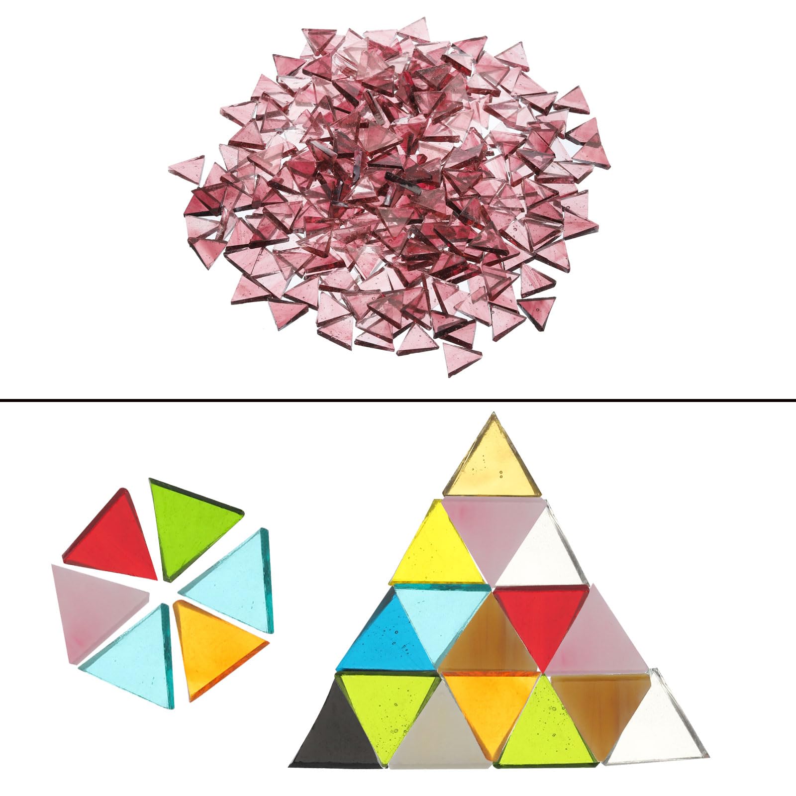 Piastrelle A Mosaico, Traslucide, In Vetro Di Colore Viola, Per Pareti, Bagno, Doccia, Cucina, Specchio, Rivestimento, Vasca Da Bagno, Mosaico - 3