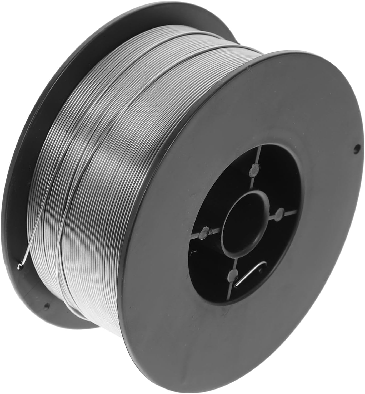 HOMSFOU 1kg Gasless Flux Cored Welding Wire Spool for Carbon Steel Smooth Arc Action Easy Slag Removal No Gas Needed for Structural Work