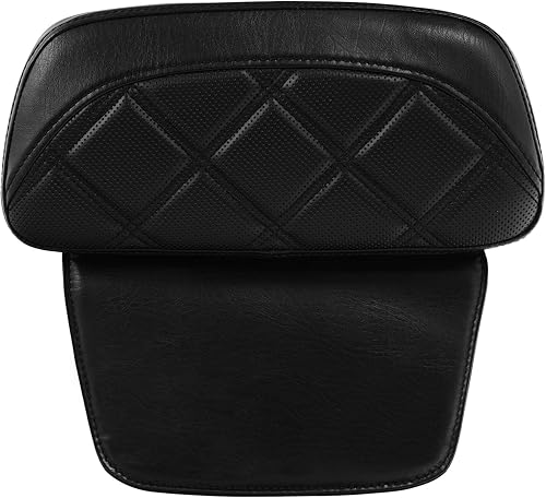 C.C. RIDER Chopped Tour-Pack - Almohadilla de respaldo de motocicleta Sissy Bar para Harley Touring Road King Road Glide Street Glide Electra Glide