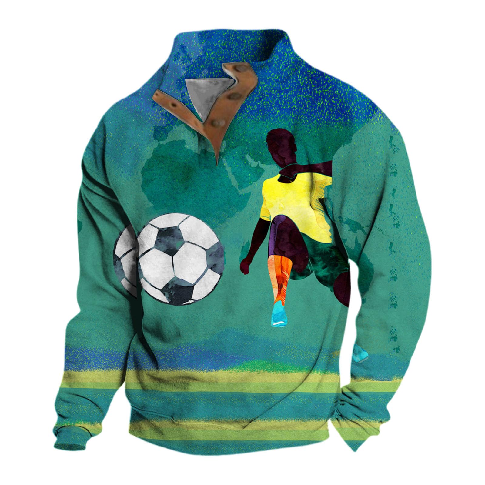 Ropa Protección Solar Camiseta De Manga Larga con Cuello Estampado para Hombre, Otoño E Invierno Esquiar Camisa Hombre Verano Sudadera Cremallera Caza Sudaderas Mujer Proteccion UV Gym
