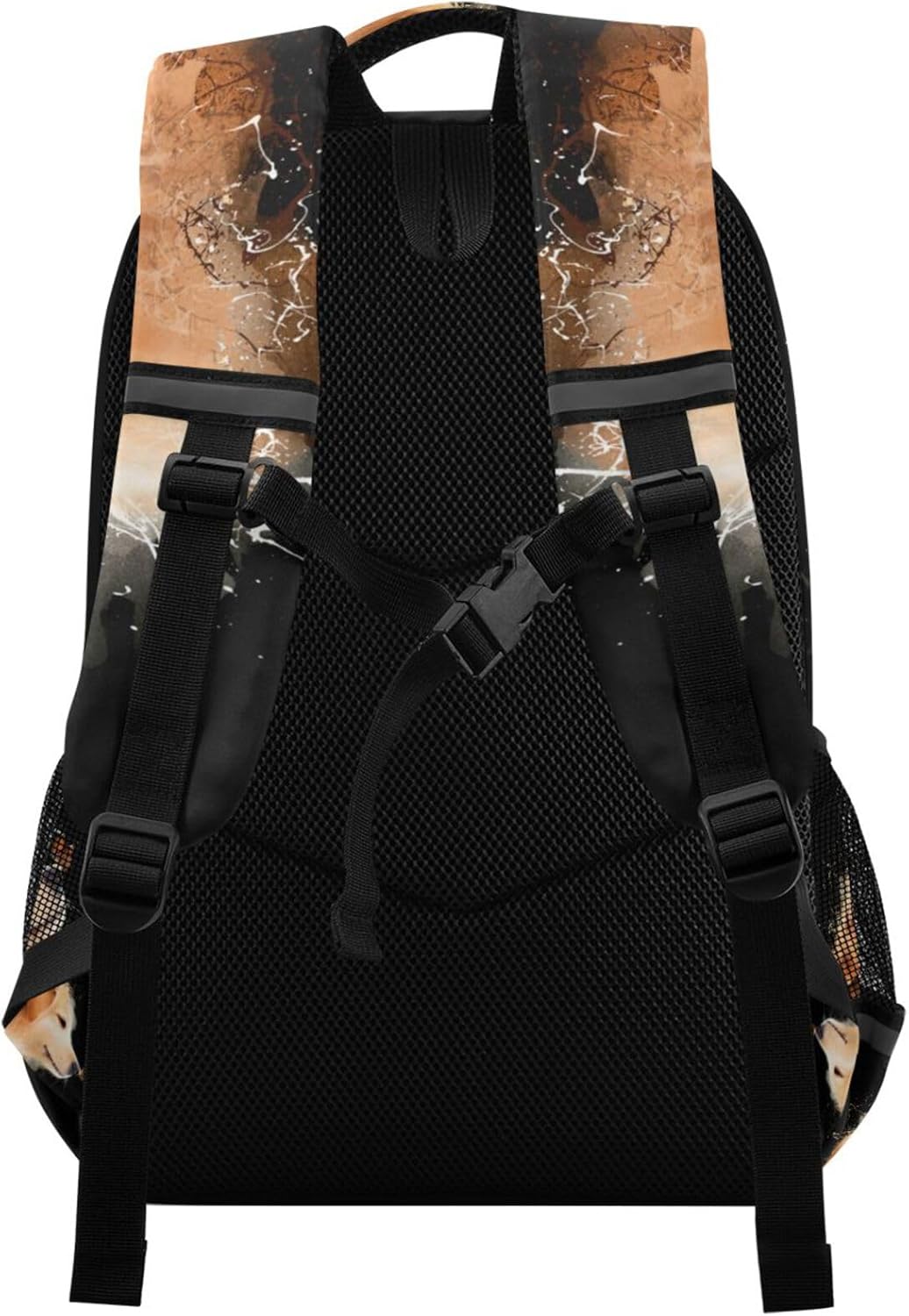 ALAZA Watercolor Golden Retriever Dog with Butterfly Animal Backpacks Travel Laptop Daypack School Book Bag for Men Women Teens Kids - Image 2