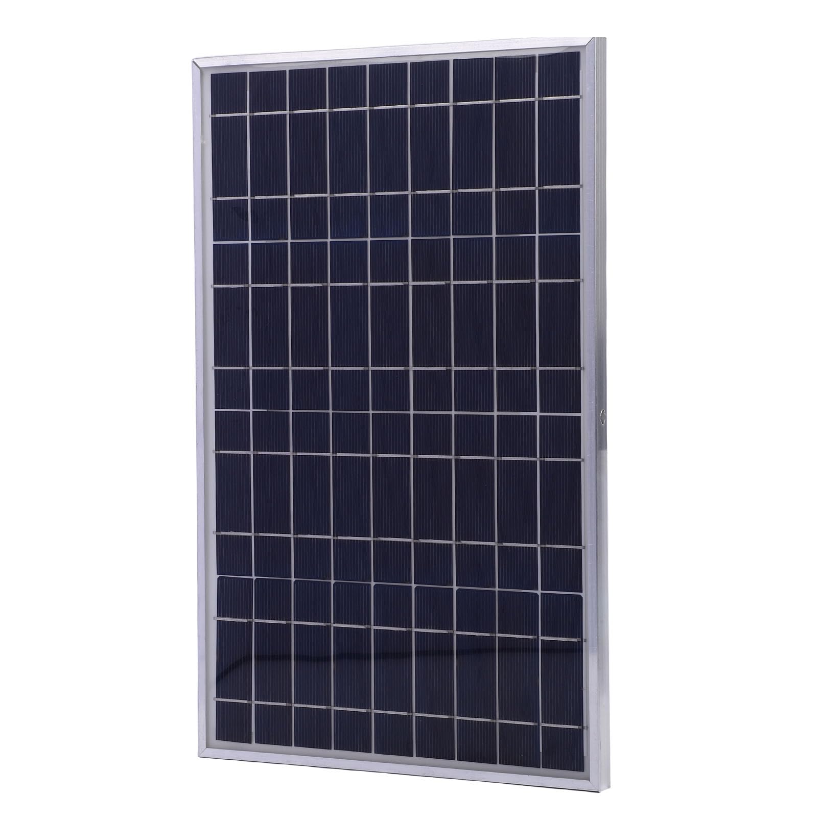 Drfeify Kit de Panneaux Solaires 100 W, Monocristallin avec 23% d'efficacité, Chargeur 12 V pour Camping-cars, Bateaux et Applications Hors Réseau
