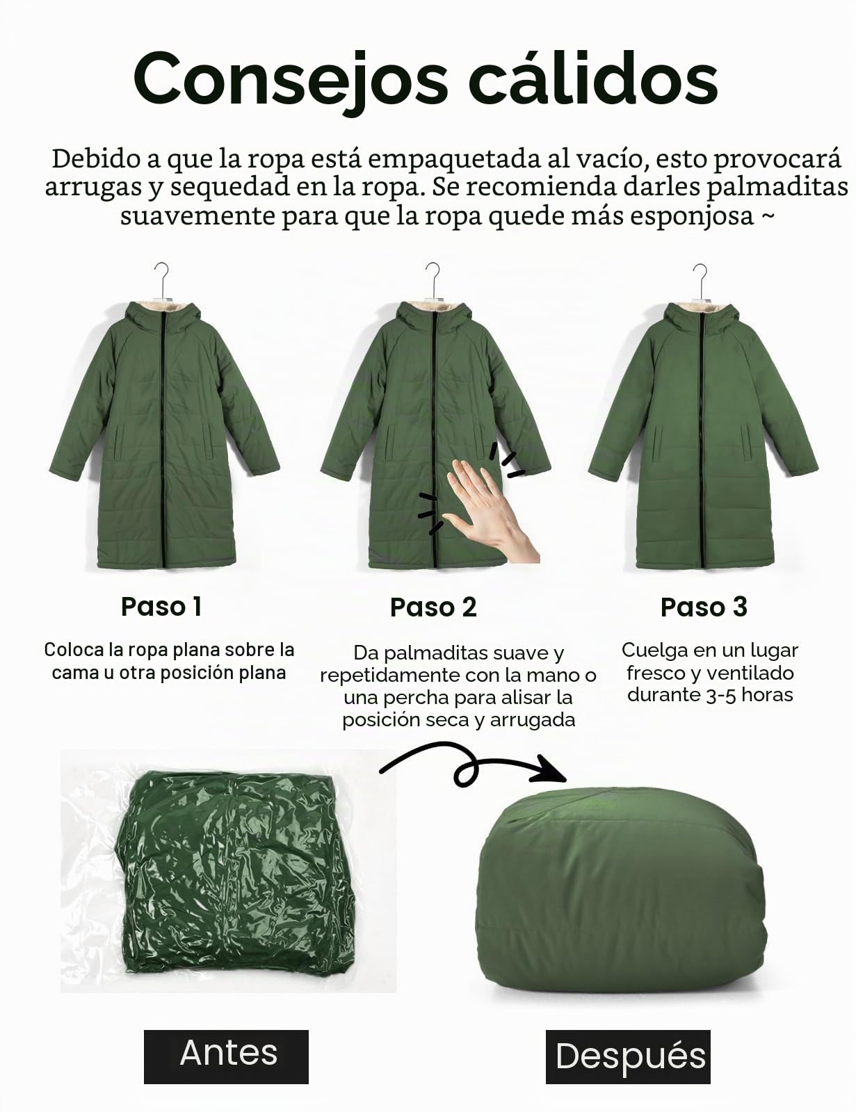 CMTOP Abrigos Mujer Invierno Largo Talla Grande, Resistente al Viento Cálido Chaqueta Reversible Abrigo, Abrigada Parka Abrigo Acolchado con Capucha y Cremallera