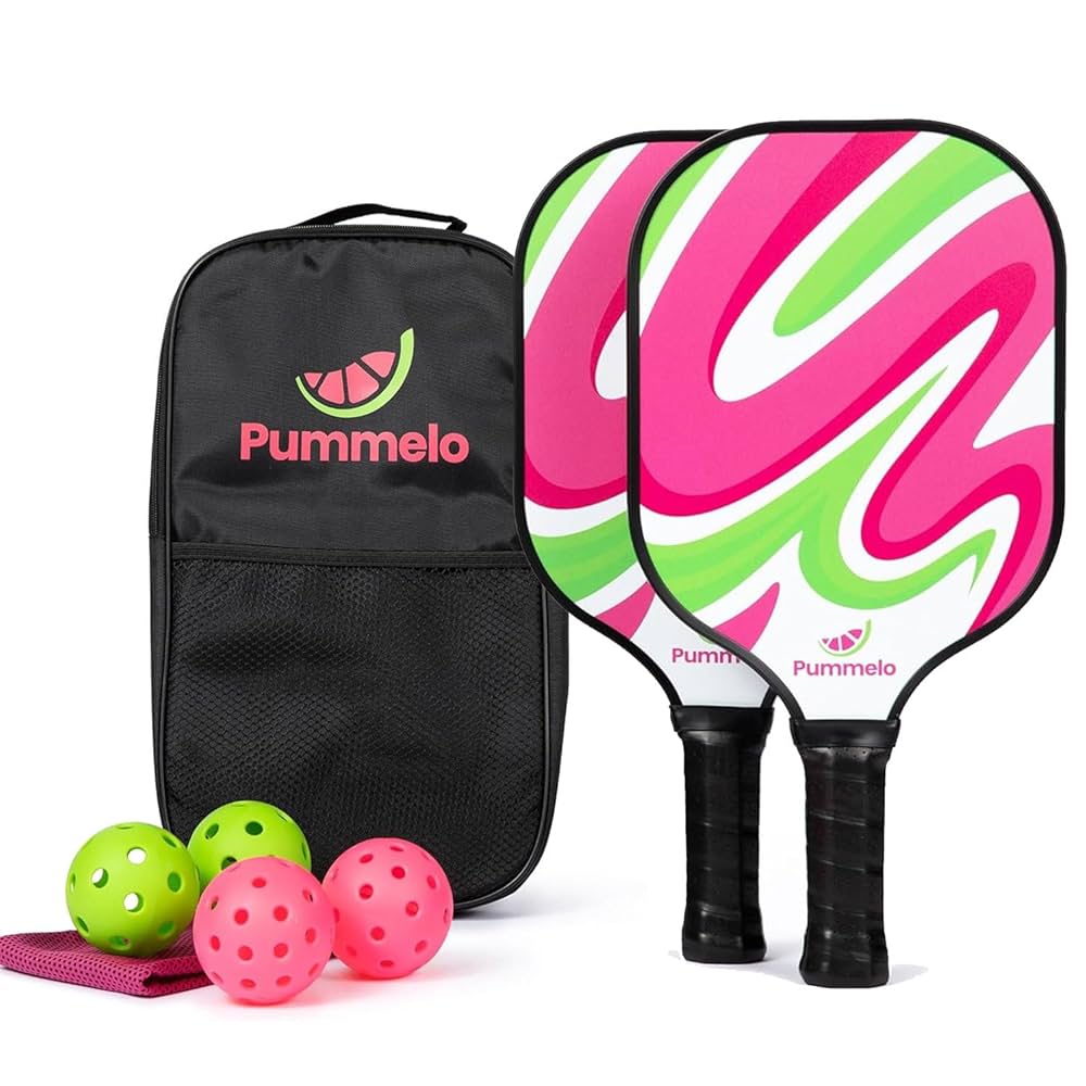Amazon | Pummelo ピックルボールパドルセット カーボン