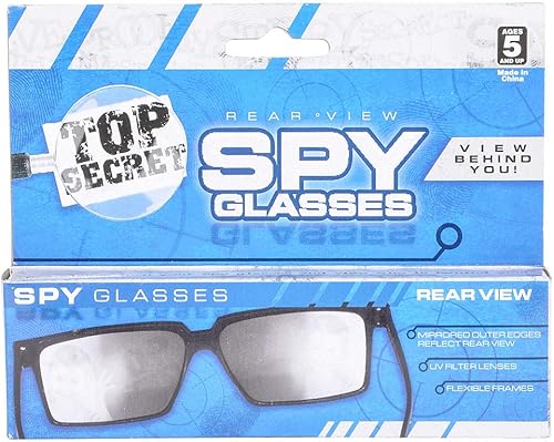 Miniatura 5 de Top Secret Spy Glasses para niños, gafas de sol de visión trasera. Mira detrás de ti! Gadget de detective. Recuerdos perfectos para fiestas.