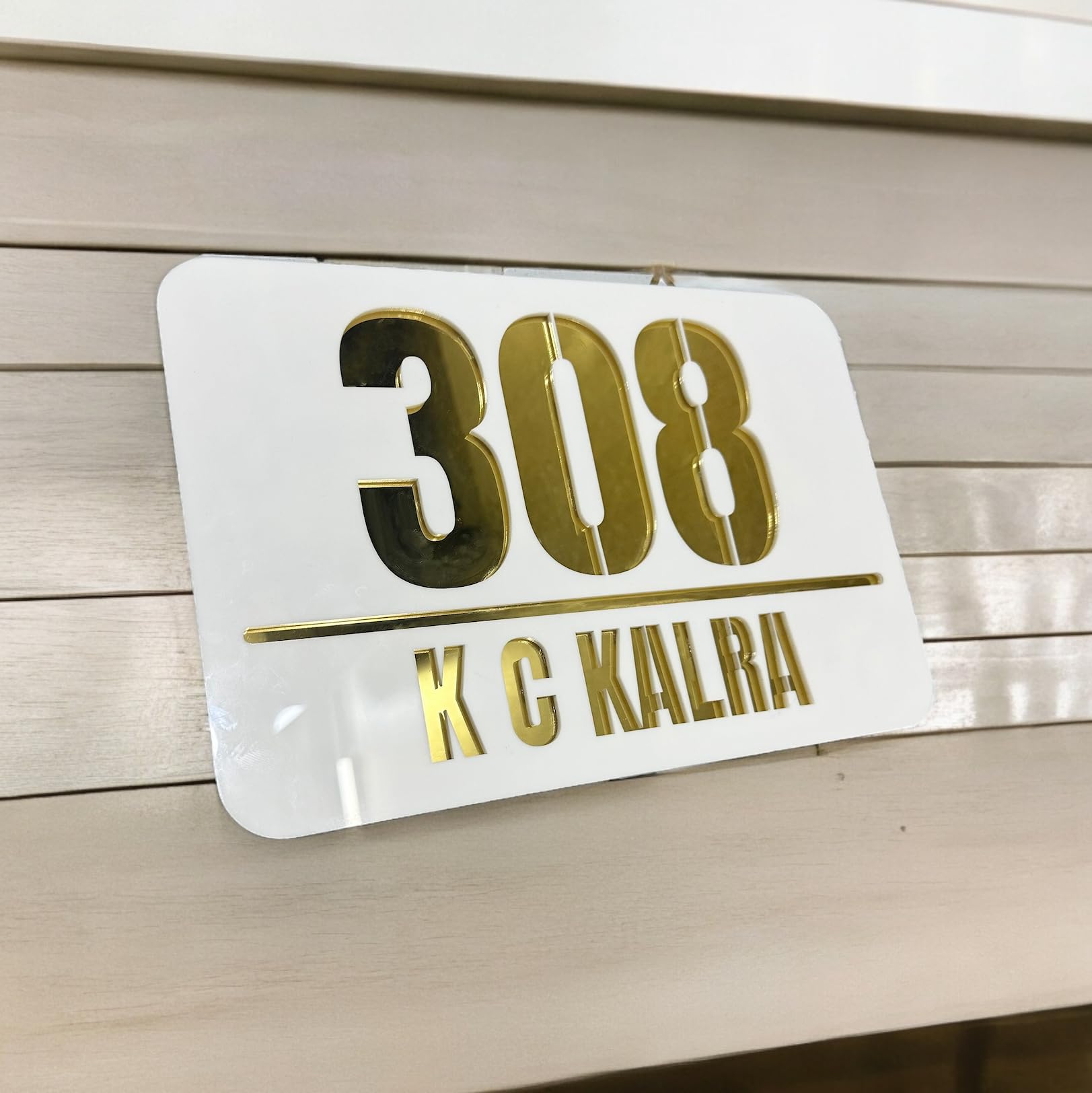 Tresneria® High Gloss Name Plate | 12x8 inches | Ideal for Home, Office, and Outdoor Entrances (SunShine) (B0D7SPHZ34) Amazon Price History, Amazon Price Tracker