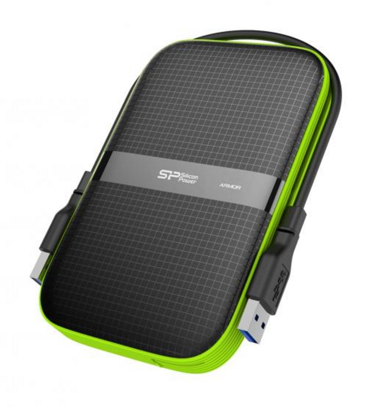 silicone portatile 5tb black green shockproof usb 3.0