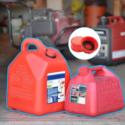 Miniatura 6 de 4 tapas para latas de gas, reemplazo de tapas de rosca gruesa, tapas universales para latas de gas o agua para evitar fugas de combustible,