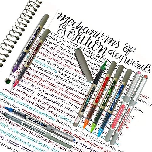 Miniatura 4 de Uni-Ball EYE UB-157 - Bolígrafo de bola rodante de 0028in paquete de 10 uno de cada color