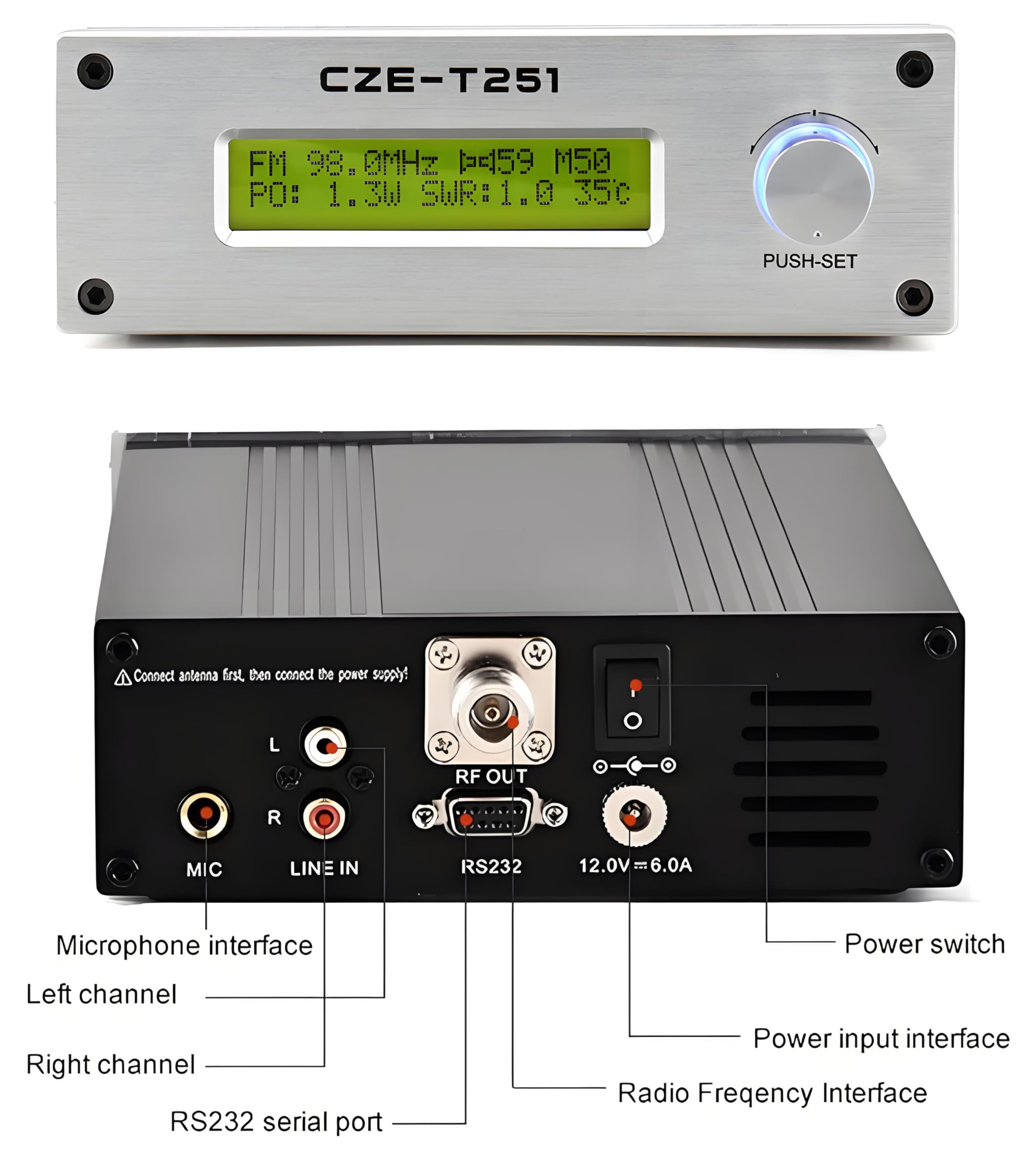 Amazon.com: 25W Long Range FM Broadcast Transmitter for Drive-in