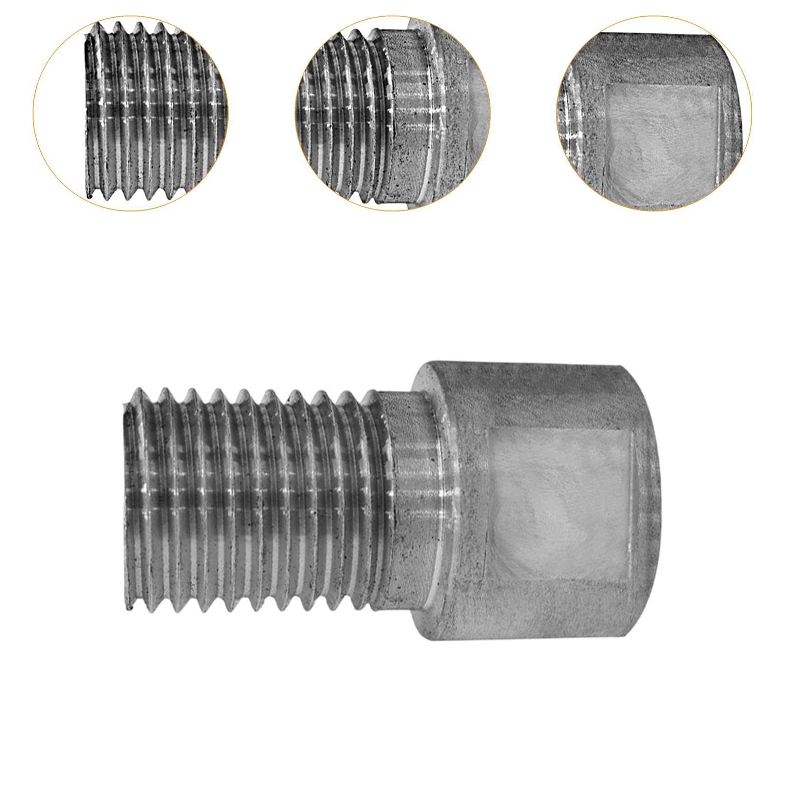 Whtkoph Core Bit Adapter Water Drill Conversion Head Drill Adapter Square Button for Connecting, 73mmx22mm