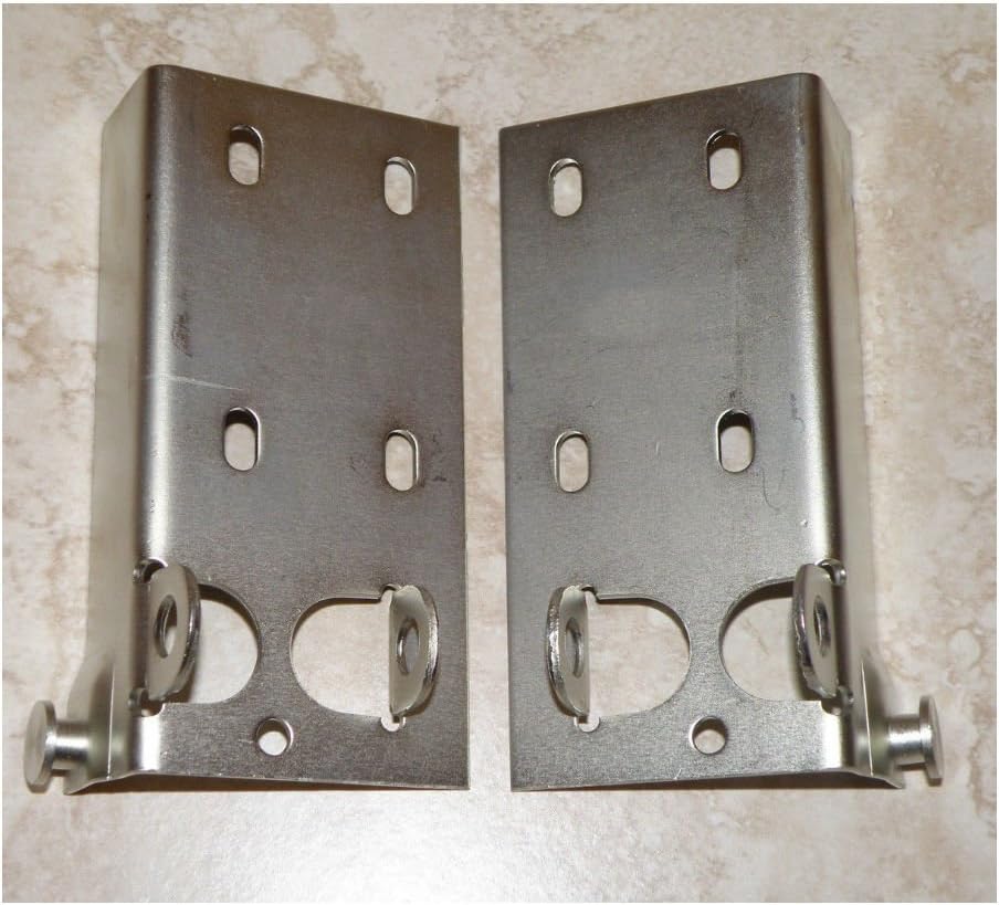 Universal Garage Door Bottom Bracket Cable bracket Pair