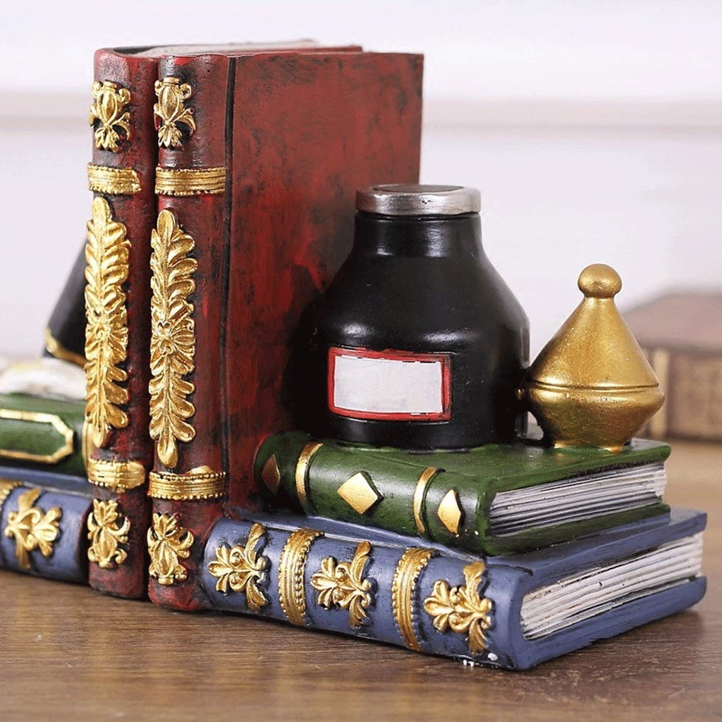 Metalen Boekensteun Boekverdeler AntiSlip Desktop Boekenplank Organizer voor Thuiskantoorgebruik (Bloemen bloeien veroorzaken liefdesverdriet